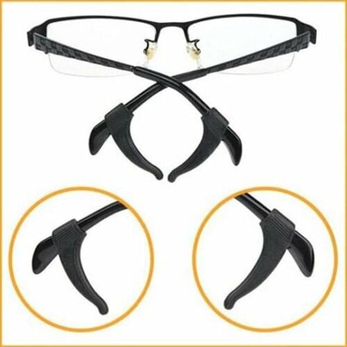 1 Pair Silicone Anti-Slip Holder for Glasses Accessories Ear Hook Sports Eyeglass Temple Tip
