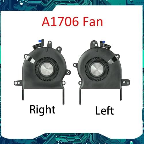 NEW CPU Cooling Fan for MacBook Pro A1706 Late 2016 Mid 2017 13" Genuine Laptop LEFT RIGHT Fan 923-01388 923-01472