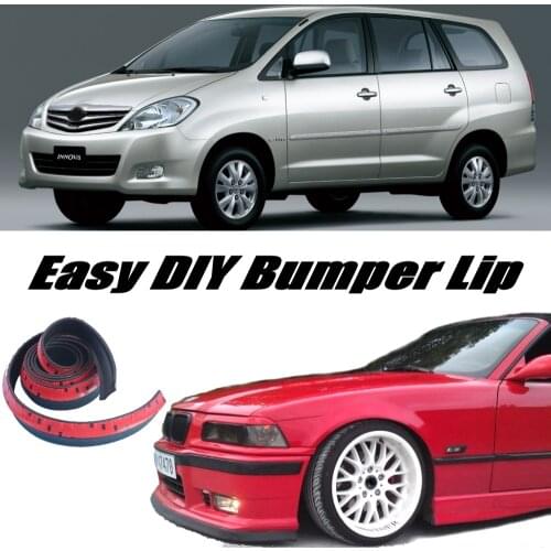 NOVOVISU For TOYOTA Innova 2004~2015 Front Bumper Lip / Spoiler For Cars Tuning / Body Kit / Strip Skirt