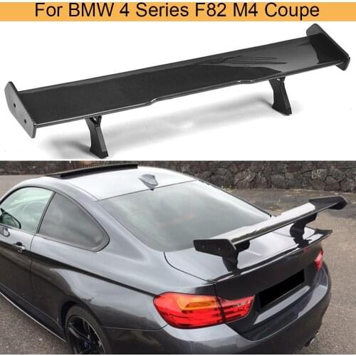 Carbon Fiber Car Rear Tunk Boot Lip Wing Spoiler for BMW 4 Series F82 M4 Coupe 2 Door 2014-2019 Rear Trunk Boot Lip Wing Spoiler