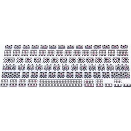 Ards Buick Silicone Keyboard Ethnic wind Cover Skin Protector for Apple Macbook Pro Air 13 15 17 Pro Retina Display For iMac