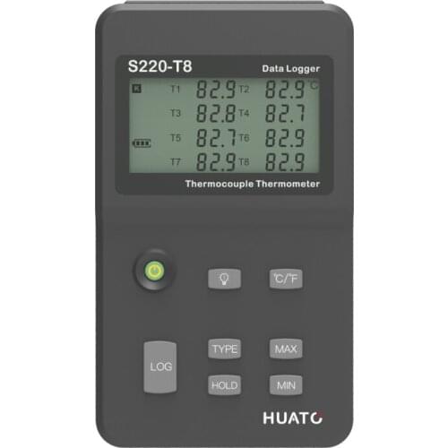 Digital Hygrometer Thermometer Led Display Multi Function Data Logger