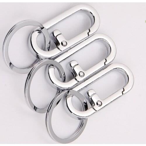 Carabiner Stainless Steel Gourd Buckle Carabiner Keychain Waist Belt Clip Anti-lost Buckle Hanging Keyriing Dropshipping