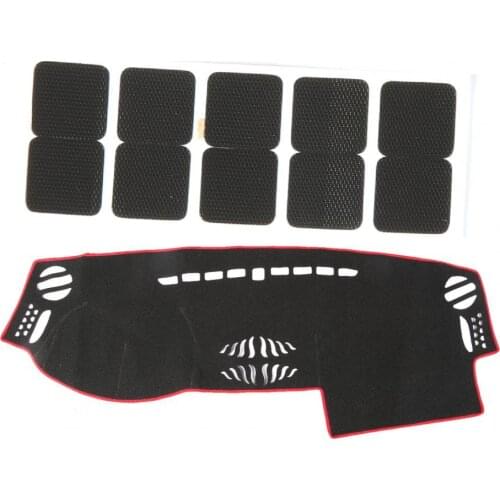 Dashboard Mat Cover Anti-Sun Professional Nap Easy to Install Dash Mat for Land Rover Freelander
