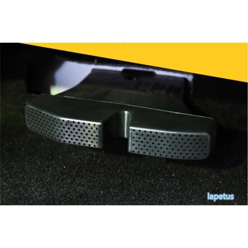 Lapetus Fit For KIA Sportage 2016 - 2020 Seat Under Heat Floor Air Conditioner AC Vent Outlet Grille Decoration Frame Cover Trim