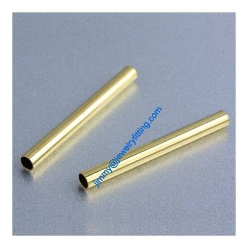 Brass Tube Conntctors Tubes jewelry findings 3*30mm ship free 5000pcs copper tube Spacer beads