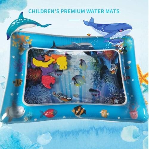 PVC Inflatable Swimming Air Mattress Creative Dual Use Toys Baby Inflatable Patted Pad Baby Inflatable Crawling Water Cushion
