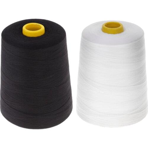 8000 Yards 40S/2 Overlocking Sewing Machine Polyester Thread All Purpose