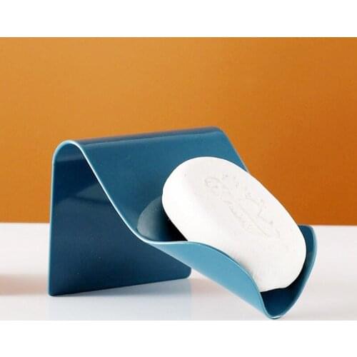 Portable Soap Rack Bathroom Hardware Tray Soapbox Silicone Dishes Holder Soap Dish Plate Holder Storage Rack for Bathroom