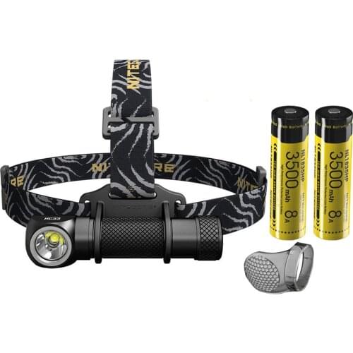 NITECORE HC33 Portable Headlamp XHP35 HD LED max 1800 lumen beam throw 187 meter headlight 8 working modes outdoor head light