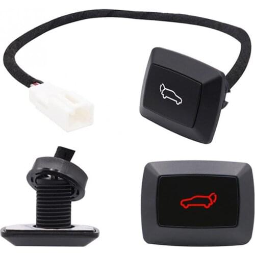 Vehicle Open Boot Universal Release Interior Accessories Plastic Electric Tailgate Car Trunk Switch Rear Lid Tail Door With Wire