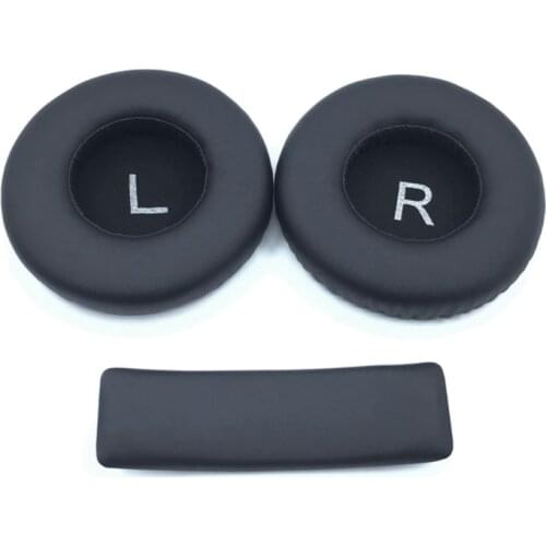 11UB For AKG K550 K551 K553 Gaming Headset Foam Ear Pads Sponge Cushion Head Band Earmuffs Earpads Cups