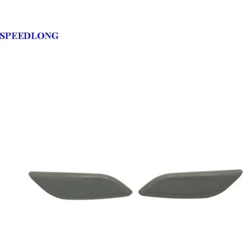 2 Pcs/Pair Car Headlight Washer Nozzle Cap Headlamp Spray Water Jet Cover For Mazda 3 AXELA 2014-2016