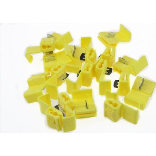 50 PCS Hot Arrival Yello12AWG Quick Splice Scotch Lock Wire Connect