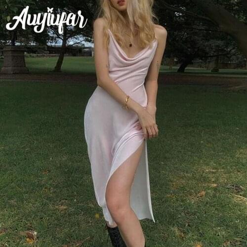 Auyiufar Summer Dresses With A Slit