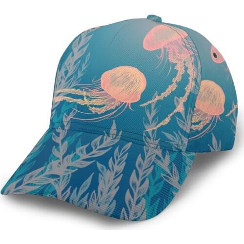 CINESSD Jellyfish Painting Baseball Cap women men snapback caps Classic Style hat Casual Sport Outdoor cap