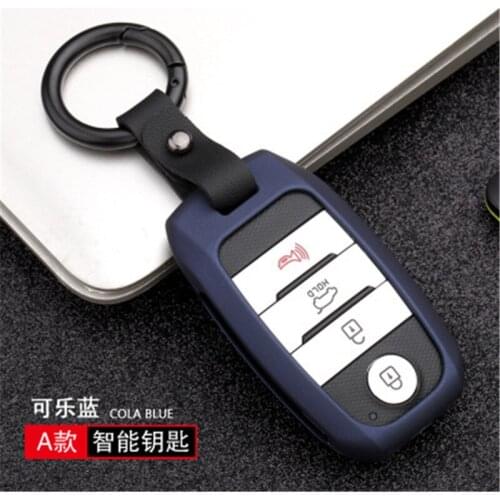 Zinc alloy Car Key Cover Case For Kia Ceed Rio Sportage R K3 K4 K5 Ceed Sorento Cerato Optima 2015 2016 2017 2018 Key Case