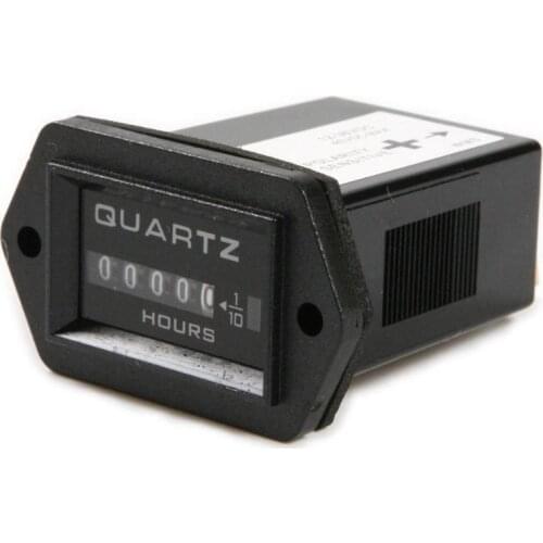 DC12-36V Digital Engine Hour Meter Timer Electrical Meter Instrument For Car Motorcycle Marine Boat Lawn Truck Tractor Accessory