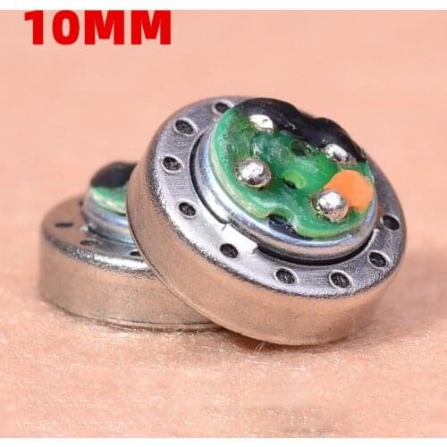 10mm High Resolution Speaker Unit In Ear Earphones DIY Bluetooth Earphones Driver Unit 16 Ohm 2pcs