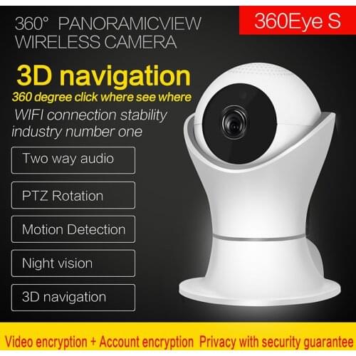 New Model EC39 360 degree Rotation PTZ Wifi IP Camera 1080P Wireless Network Home Security CCTV Camera 360eye video baby monitor