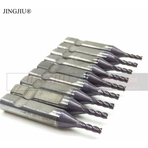 2.0mm End Milling Cutter with 4 flutes in carbide for V8/X6 Vertical Key Cutting Machine (10pcs)