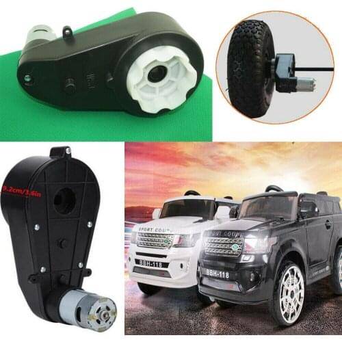 1000-30000 RPM Electric Drive Motor Gear Box Kids Ride On Bike Car Toys 12V / 6V