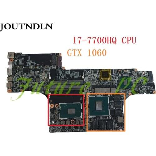 JOUTNDLN FOR MSI GS73VR MS-16K2 Laptop Motherboard MS-16K21 VER 2.1 W/ SR32Q I7-7700HQ CPU and GTX 1060 GPU Test work