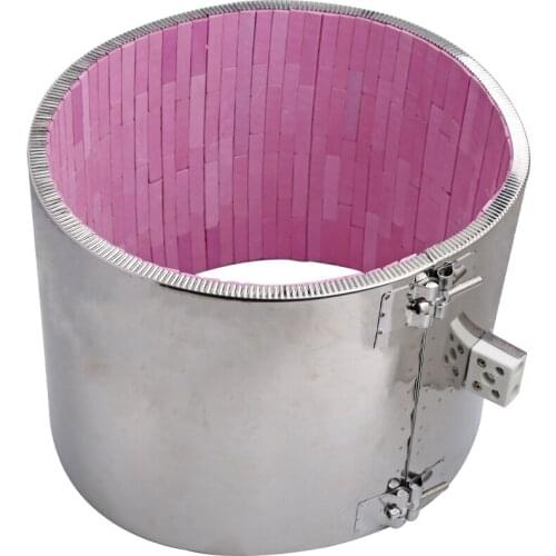 270X210mm Red Ceramic Band Heater 220V 3500W Max Temperature 1200 Celsius Degree Band Heater for Injection Molding Machine