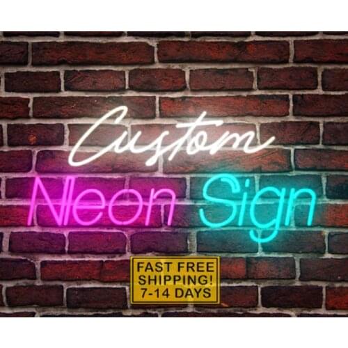 Custom Led Neon Light Neon Sign For Wedding Neon Decor Wall Wedding Decoration Customized Color and Design Customized Text Neon