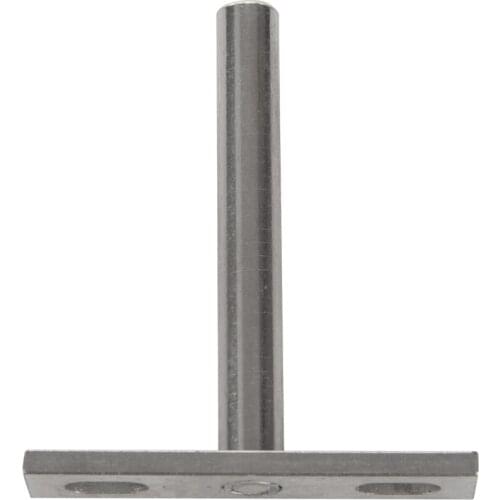 SHGO HOT-6Pcs 3-Inch Invisible Floating Shelf Brackets, Shelves Supports, Wall Holder Concealed Bracket Mount Kit for DIY