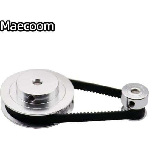 20T5MM Timing Belt Pulley GT2 60teeth 20teeth Reduction 3:1/1:3 3D printer accessories belt width 6mm Bore 5mm Synchronous wheel