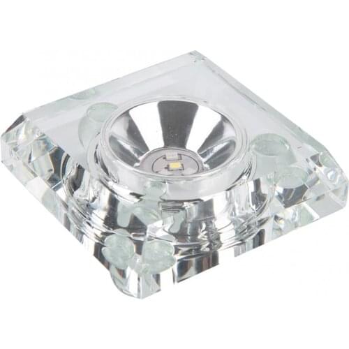 7 Colors 3D Crystal LED Light Base Display Stand Holder Home Decor with USB Cable Lamp Socket Adapter Crystal Light Base Lamp