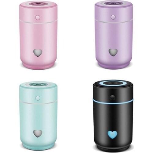 220ML USB Air Humidifier Aroma Essential Oil Diffuser Led Night Lights Home Office Car Mist Maker