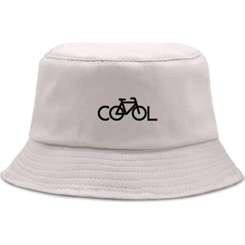 Bicycle Cool Print Panama Hats Women Men Fashion Beach Cap Sunscreen Hip Hop Fishermans Caps Outdoor Unisex Bucket Hat