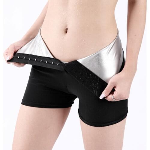 Women Hot Thermo Pants Suana Sweat Short Pant Hot Sweat Pants Body Shaper Slim Butt Lifter Tights Tummy Control Panties