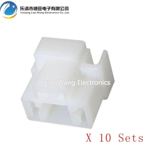10 Sets 3 Pin car and motorcycle waterproof harness connector white with terminal DJD031-1 3P connector