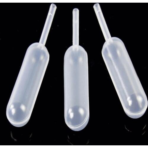 100pcs/set New Plastic Squeeze 4ml Transfer Pipettes Dropper For Cupcake Ice Cream