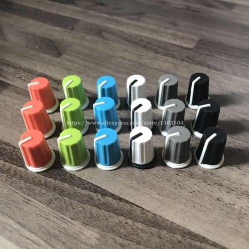 18PCS Replace EQ Rotary Knob For Pioneer DJ MIXER DJM djm-2000 900 850 DAA1176 DAA1305 Colorful