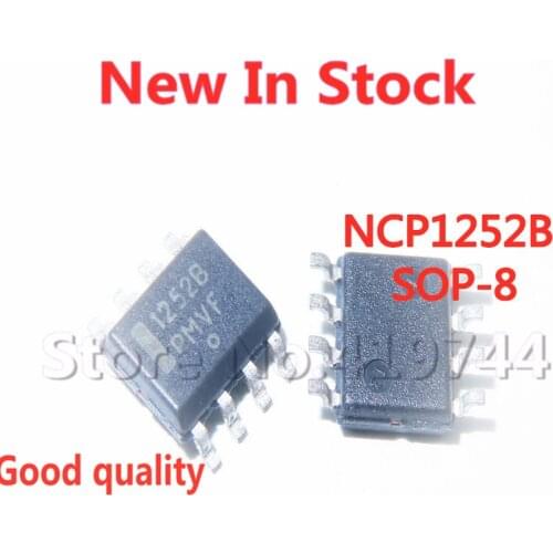 5PCS/LOT 1252B NCP1252B NCP1252BDR2G SOP-8 power chip In Stock NEW original IC