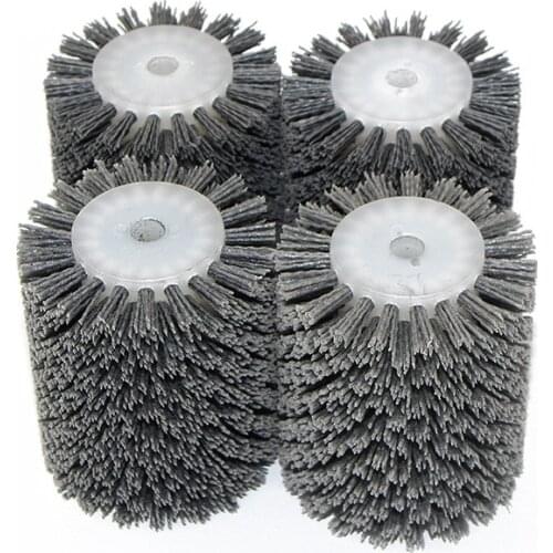 1 pcs 100*120*13mm Abrasives Wire Brush Wheel for 9741 Wheel Sander P80-P600 Wooden Furniture Metal Polishing Grinding