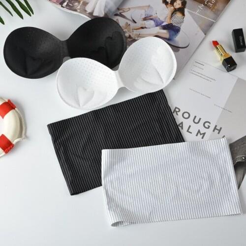 Unlined Strapless Bras for Women High Quality Seamless Elastic Anti-Emptied Sujetador Lingerie Sexy Bra Bralette Plus Size