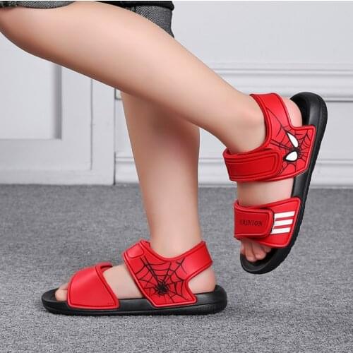 Children Sandals Beach Shoes Girls Boys Kids Rubber New Summer Shoes Breathable Outdoor Slippers Footwear 4-12 years