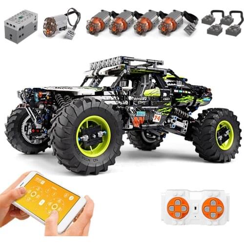 MOULD KING Powered Module Assemble Car Building Block Adult Classic Tech Bricks Remote Control Model Children Kids Toy