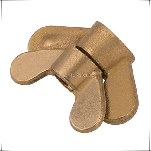 DIN315 M10 M12 Brass Wing Nuts Butterfly Nuts 20pcs/lot