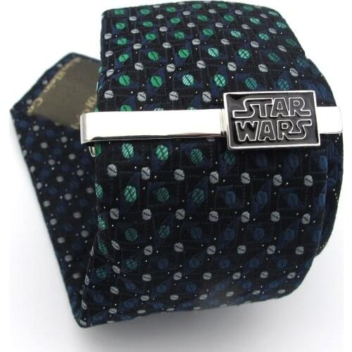 IGame Superheroes Necktie Clips Quality Brass Material Film Design Star Wars Tie Pin Free Shipping