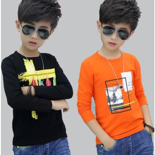 Футболки с длинным рукавом для мальчиков JXDHN China At AliExpress