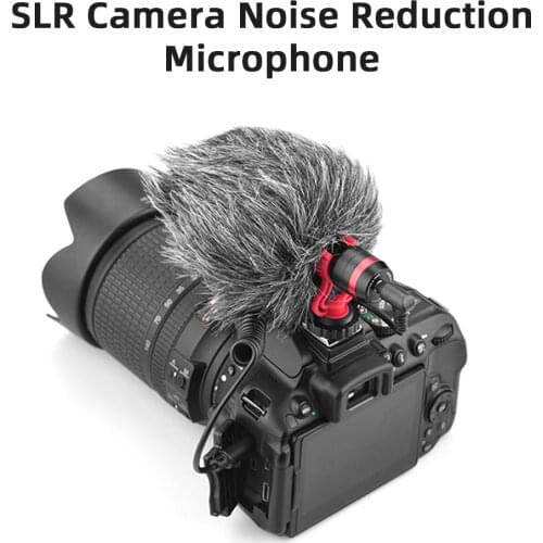 JY-MM1 Microphone Cardioid Shotgun for iPhone Android Smartphone Canon Nikon Sony DSLR Camera Consumer Camcorder PC Mic