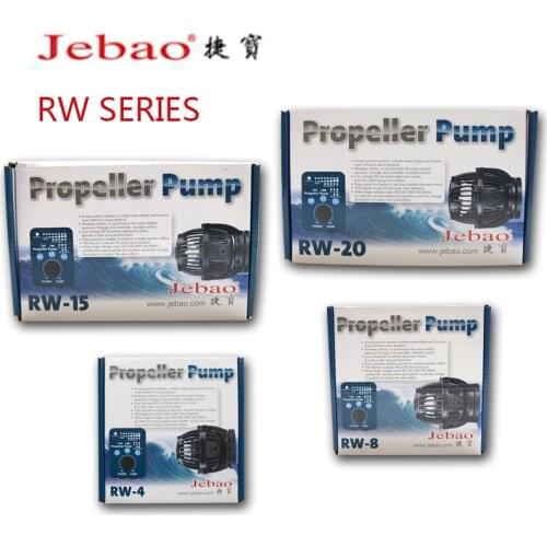 Jebao/Jecod 110~240V RW-4 RW-8 RW-15 RW-20 Coral cylinder pump .Aquarium wave machine Aquarium Flow Pump