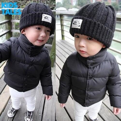 Boys Girls Jackets Winter Coats Children Outwear Winter 2017 New Cotton-padded Baby Boys Girls Coat Toddler Kids Winter Clothes