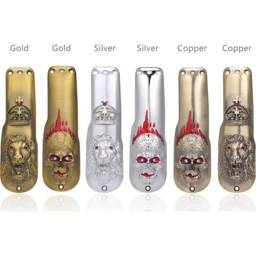 Metal Retro Hair Clipper Cover Professional Hair Trimmer Back Cover Lid Hair Clipper Lid for Barber Accessories